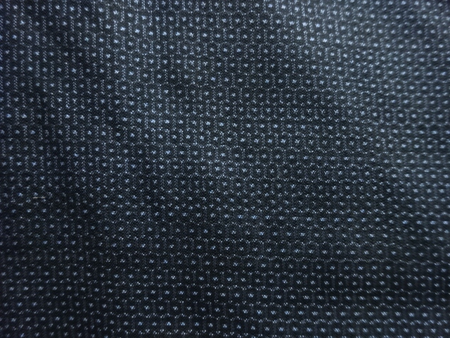 アンティーク　本場泥大島紬100亀甲男物着物アンサンブル